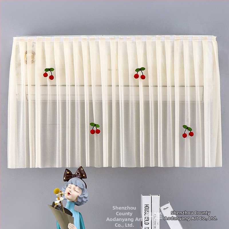 2-in-1 Gaisa kondicioniera pārsegs split/uzstādājamām sienas vienībām, putekļu aizsardzība un vēja aizsargs, poliesters