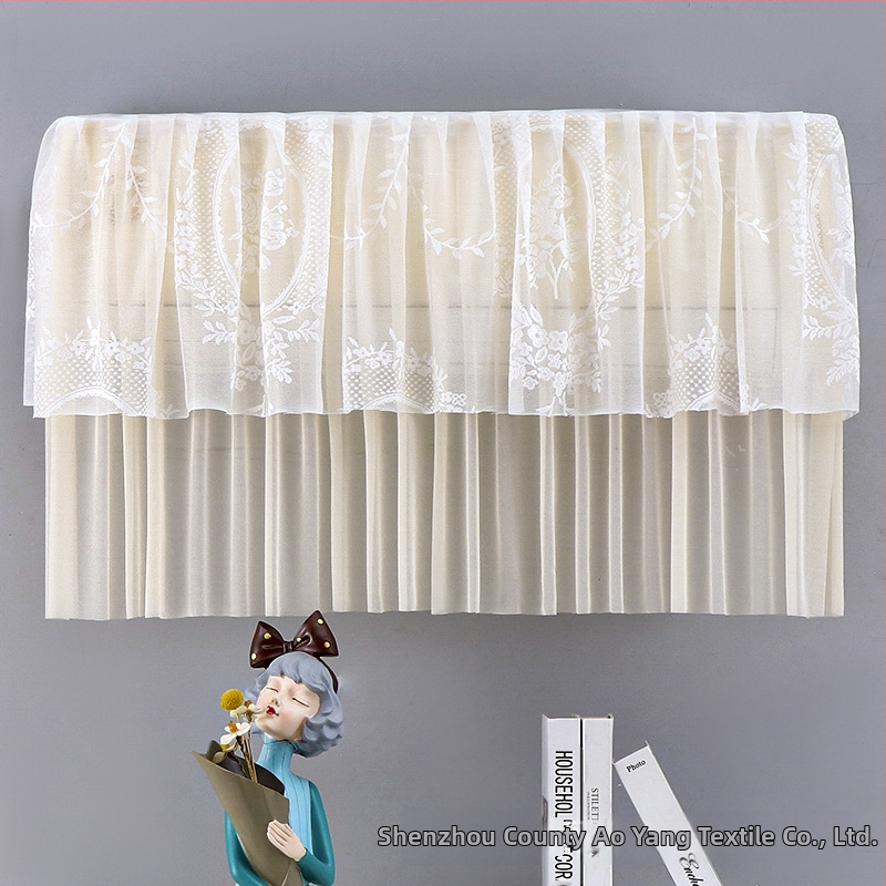 2-in-1 Gaisa kondicioniera pārsegs split/uzstādājamām sienas vienībām, putekļu aizsardzība un vēja aizsargs, poliesters