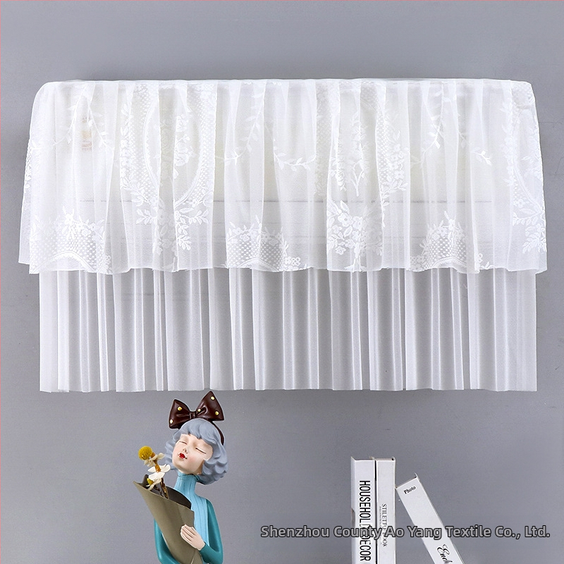 2-in-1 Gaisa kondicioniera pārsegs split/uzstādājamām sienas vienībām, putekļu aizsardzība un vēja aizsargs, poliesters