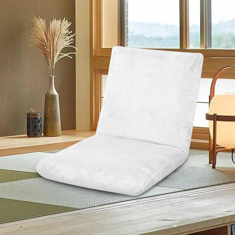 Elastična baršunasta navlaka za tatami stolicu i podnu stolicu, jednostavna boja, moderno minimalistički stil, zaštita od prašine