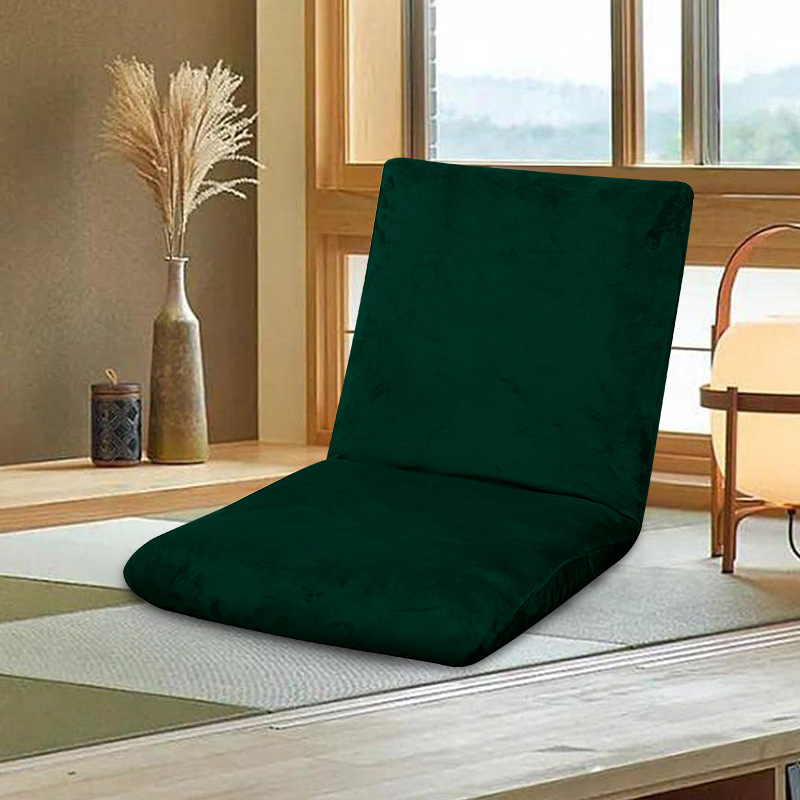Elastična baršunasta navlaka za tatami stolicu i podnu stolicu, jednostavna boja, moderno minimalistički stil, zaštita od prašine