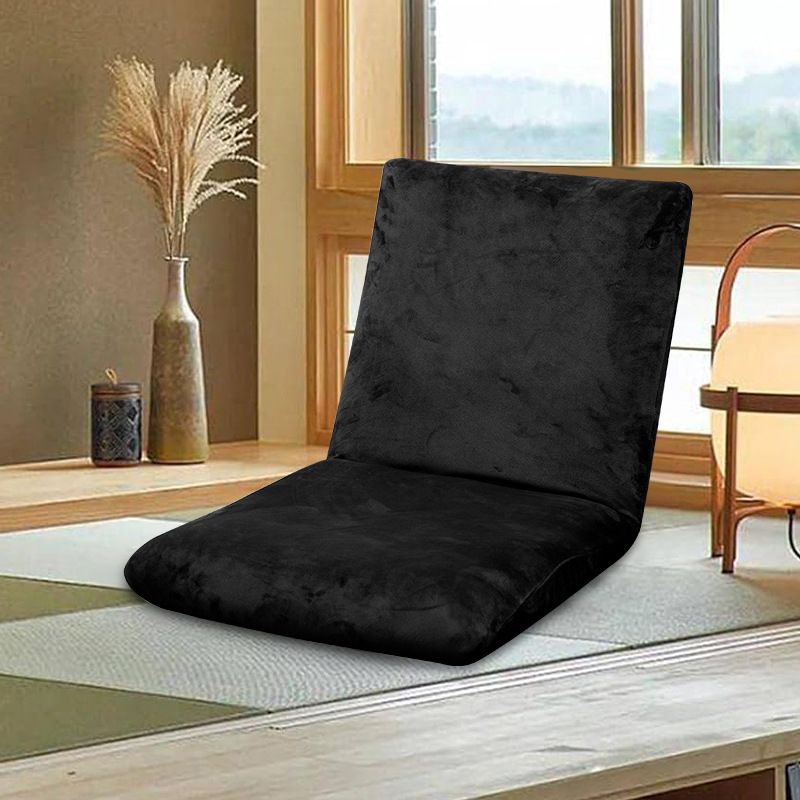 Elastična baršunasta navlaka za tatami stolicu i podnu stolicu, jednostavna boja, moderno minimalistički stil, zaštita od prašine