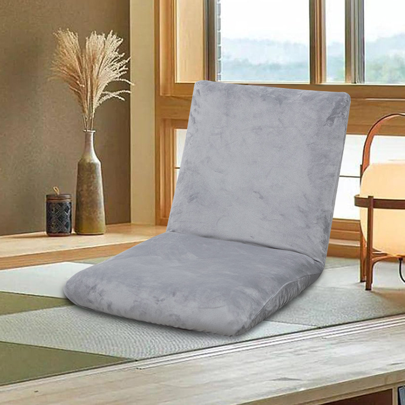 Elastična baršunasta navlaka za tatami stolicu i podnu stolicu, jednostavna boja, moderno minimalistički stil, zaštita od prašine