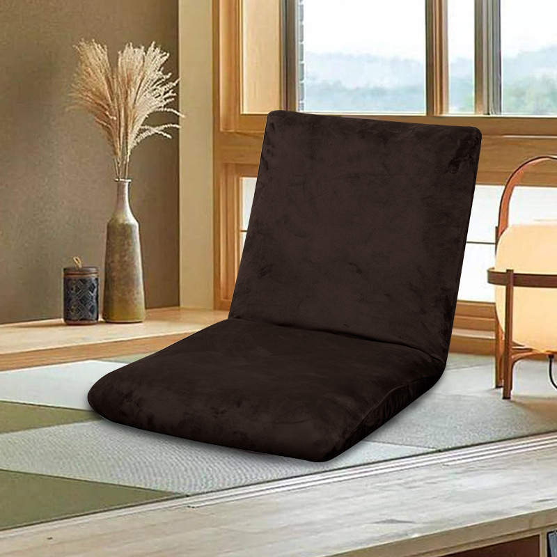 Elastična baršunasta navlaka za tatami stolicu i podnu stolicu, jednostavna boja, moderno minimalistički stil, zaštita od prašine