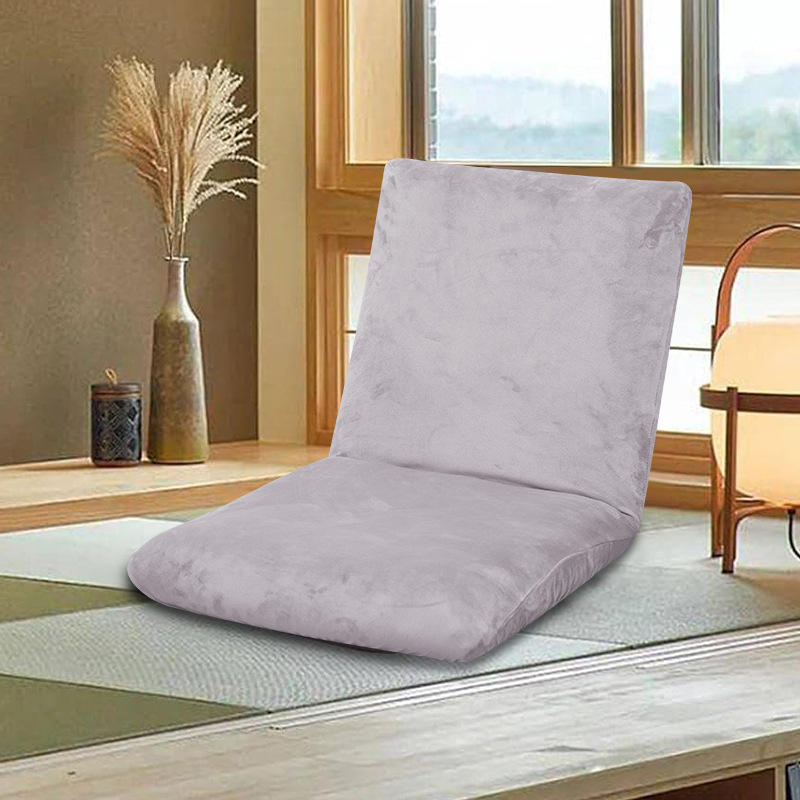 Elastična baršunasta navlaka za tatami stolicu i podnu stolicu, jednostavna boja, moderno minimalistički stil, zaštita od prašine