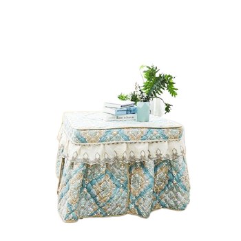 Față de masă cu stil fustă (din bumbac; simplu și modern; acoperire pentru praf/canapea/aer condiționat; Marcă: Alta)