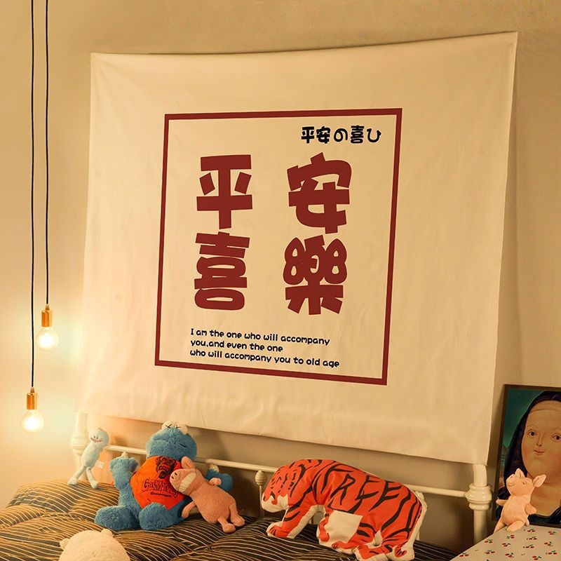 Гоблен за дневна стая, скандинавски стил, лен-памучна смес (71–80% памук), нетъкан текстил