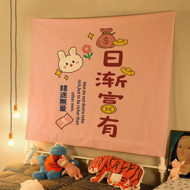 Гоблен за дневна стая, скандинавски стил, лен-памучна смес (71–80% памук), нетъкан текстил