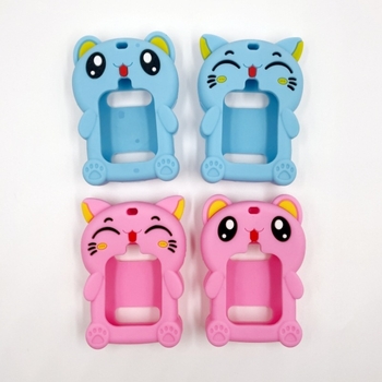 Universāls bērnu viedpulksteņa aizsargapvalks ar silikona kakla kulonu (materiāls: silikons; savietojamība: universāla; svars: 0,05)