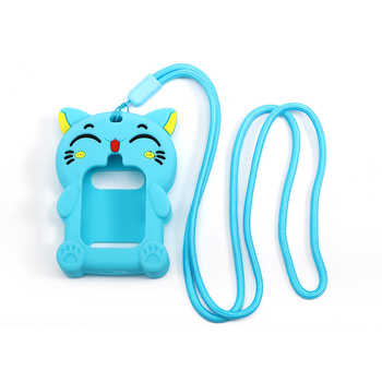 Universāls bērnu viedpulksteņa aizsargapvalks ar silikona kakla kulonu (materiāls: silikons; savietojamība: universāla; svars: 0,05)