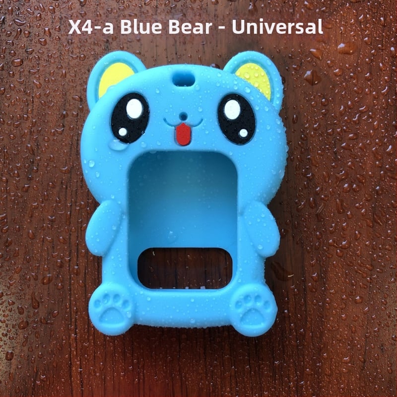 Universāls bērnu viedpulksteņa aizsargapvalks ar silikona kakla kulonu (materiāls: silikons; savietojamība: universāla; svars: 0,05)