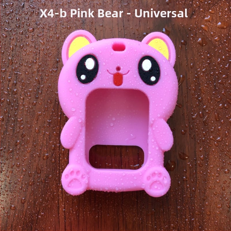 Universāls bērnu viedpulksteņa aizsargapvalks ar silikona kakla kulonu (materiāls: silikons; savietojamība: universāla; svars: 0,05)