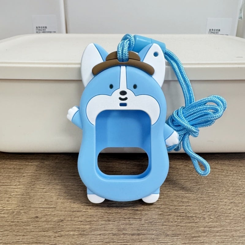 Universāls bērnu viedpulksteņa aizsargapvalks ar silikona kakla kulonu (materiāls: silikons; savietojamība: universāla; svars: 0,05)