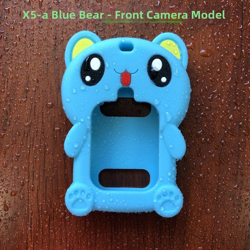 Universāls bērnu viedpulksteņa aizsargapvalks ar silikona kakla kulonu (materiāls: silikons; savietojamība: universāla; svars: 0,05)