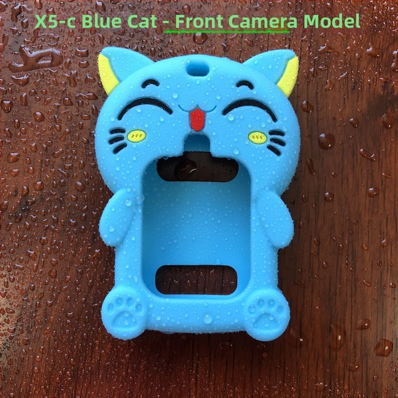 Universāls bērnu viedpulksteņa aizsargapvalks ar silikona kakla kulonu (materiāls: silikons; savietojamība: universāla; svars: 0,05)