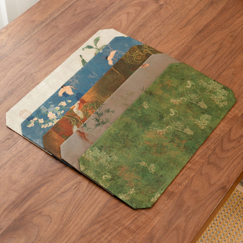 Rundas formas divpusīgs ūdensnecaurlaidīgs tējas paliktnis ar sausas putu izolāciju, Tea Banquet sērija