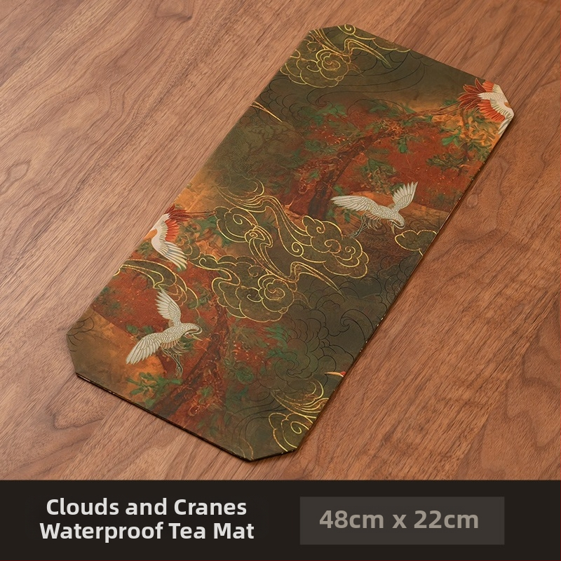 Rundas formas divpusīgs ūdensnecaurlaidīgs tējas paliktnis ar sausas putu izolāciju, Tea Banquet sērija