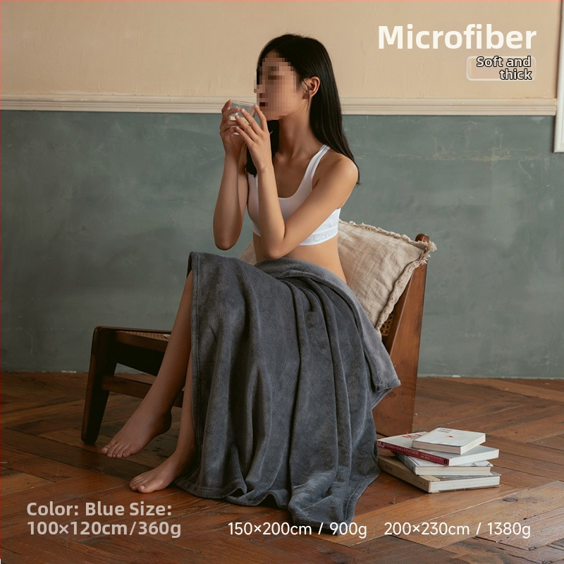 Korāla fleece sega biroja atpūtai — poliestera šķiedras, vienam lietotājam, vasaras lietošanai