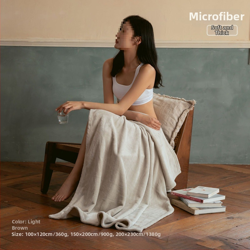 Korāla fleece sega biroja atpūtai — poliestera šķiedras, vienam lietotājam, vasaras lietošanai