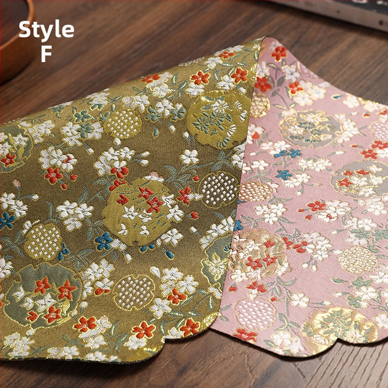 Steag de masă, fibră de poliester, conținut de țesătură 50%, stil nou chinezesc, potrivit pentru living, dormitor, birou, exterior, restaurante, spații comerciale