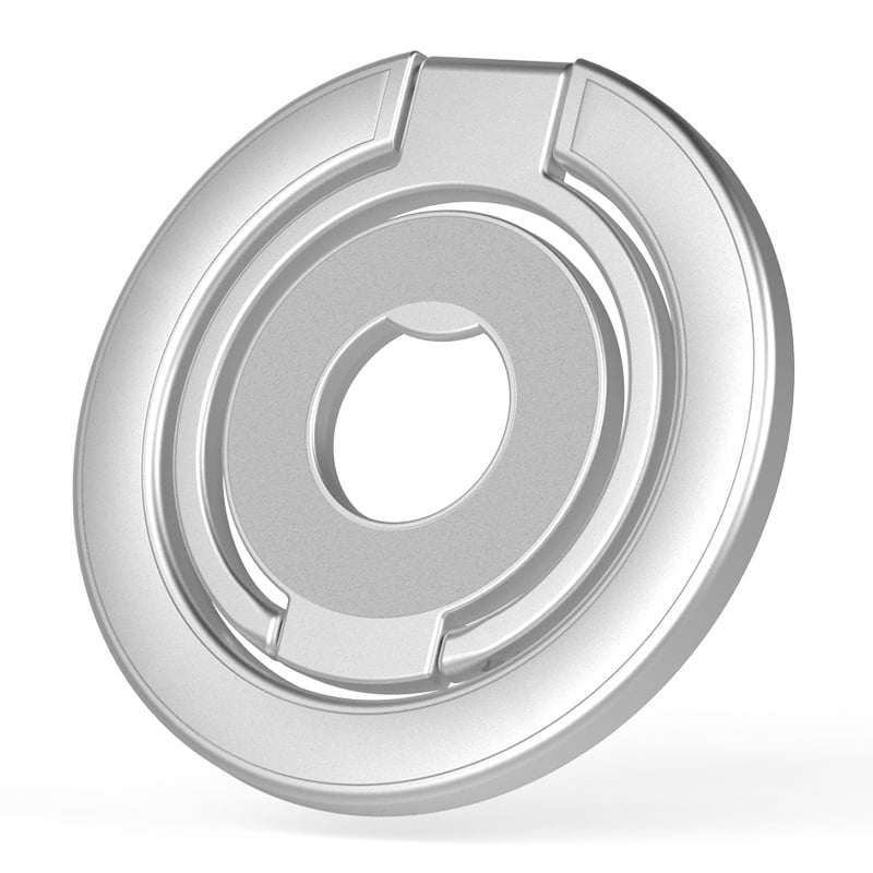 MagSafe βάση αυτοκινήτου για κινητό με δαχτυλίδι, διπλής όψεως μαγνητική, συμβατή με Apple και Android, μεταλλική κατασκευή