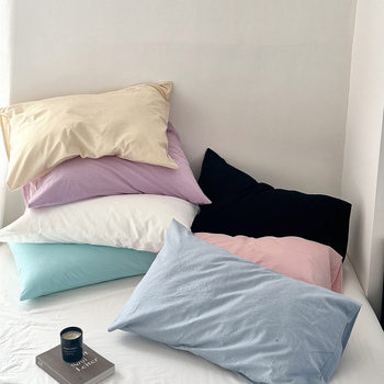 Sofansa párnahuzat készlet – 100% pamut, 40 szál, fonallal színezett, mosott anyag