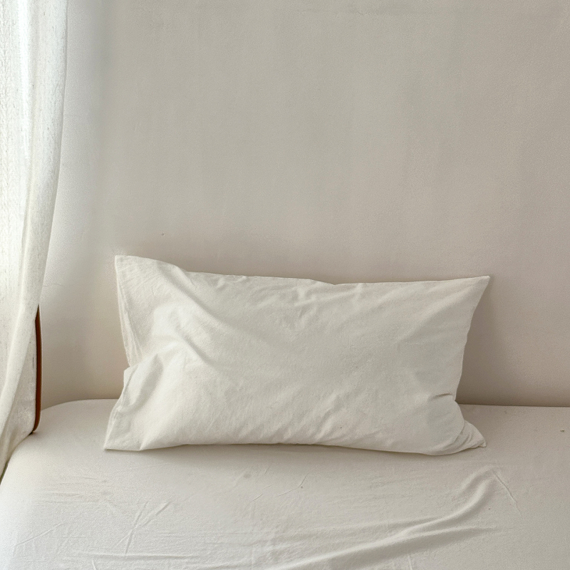 Sofansa párnahuzat készlet – 100% pamut, 40 szál, fonallal színezett, mosott anyag