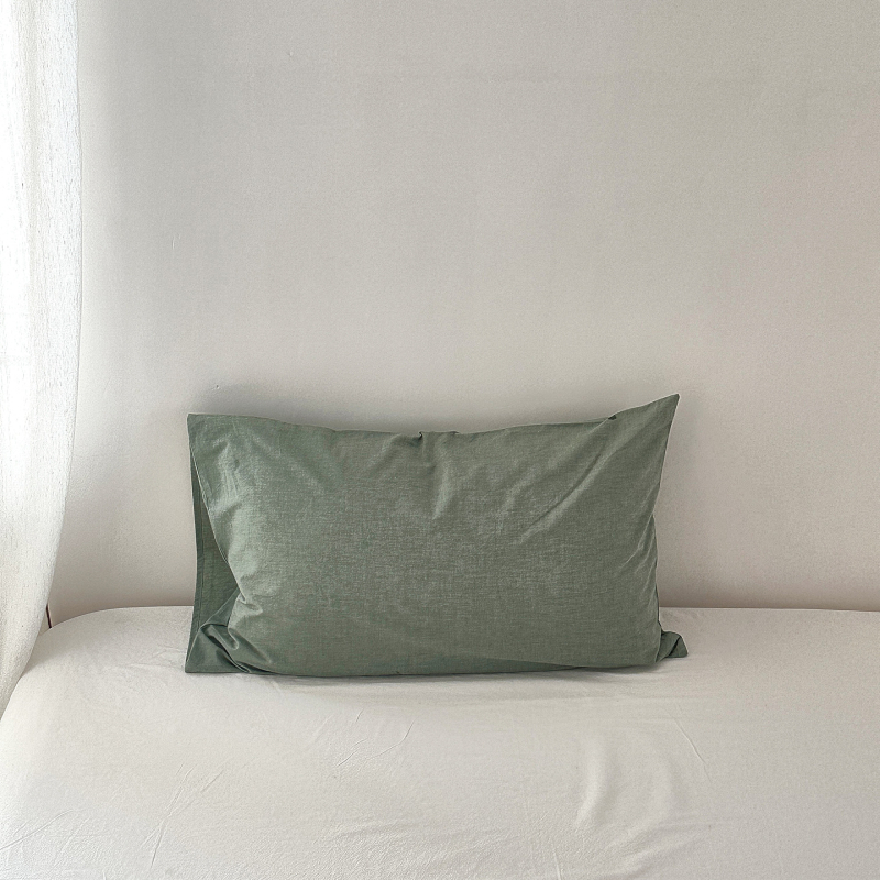 Sofansa párnahuzat készlet – 100% pamut, 40 szál, fonallal színezett, mosott anyag