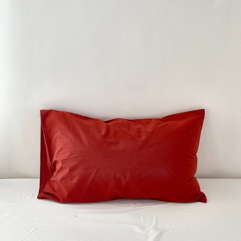 Sofansa párnahuzat készlet – 100% pamut, 40 szál, fonallal színezett, mosott anyag