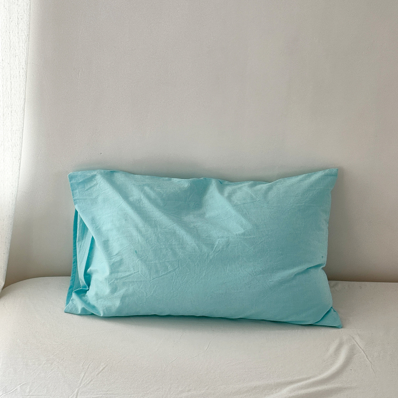 Sofansa párnahuzat készlet – 100% pamut, 40 szál, fonallal színezett, mosott anyag