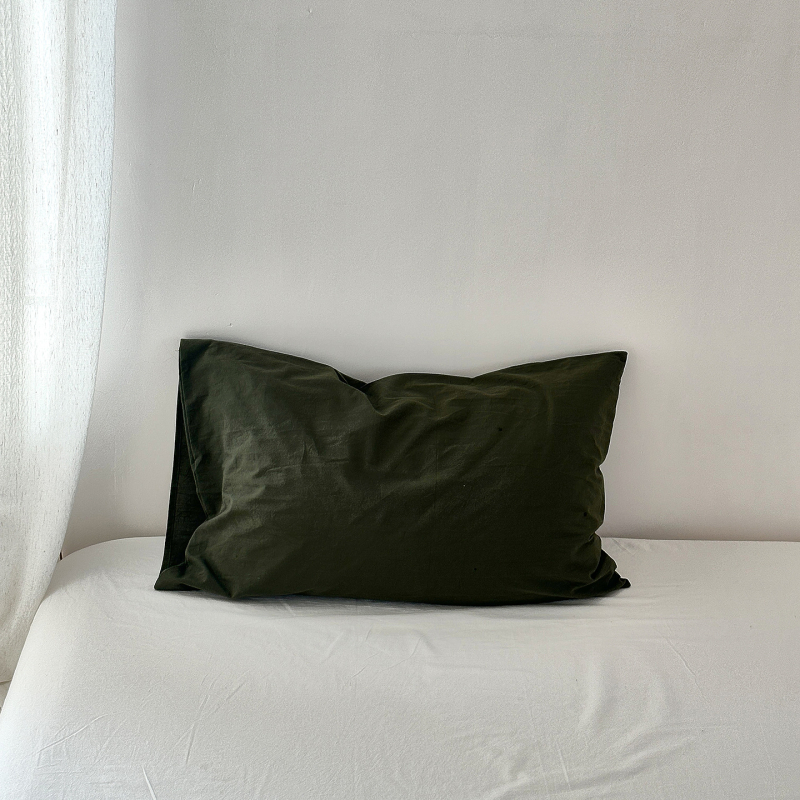 Sofansa párnahuzat készlet – 100% pamut, 40 szál, fonallal színezett, mosott anyag