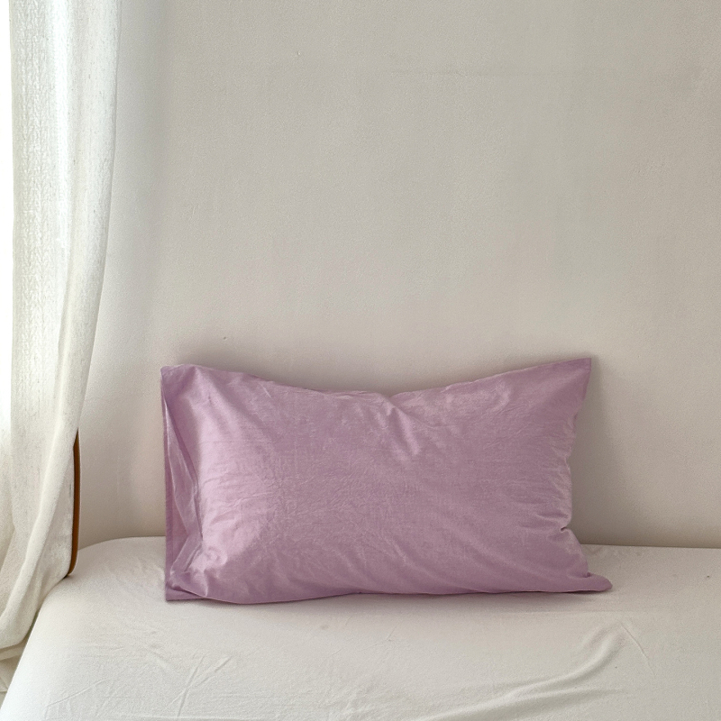 Sofansa párnahuzat készlet – 100% pamut, 40 szál, fonallal színezett, mosott anyag