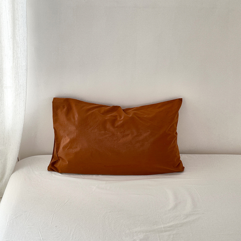 Sofansa párnahuzat készlet – 100% pamut, 40 szál, fonallal színezett, mosott anyag