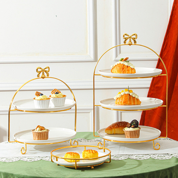 Daudzslāņu deserts statīvs augļiem un uzkodām, ziemeļniecisks stils, vienkāršs stils, produkta numurs FS75902933016564