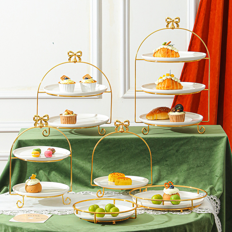 Daudzslāņu deserts statīvs augļiem un uzkodām, ziemeļniecisks stils, vienkāršs stils, produkta numurs FS75902933016564