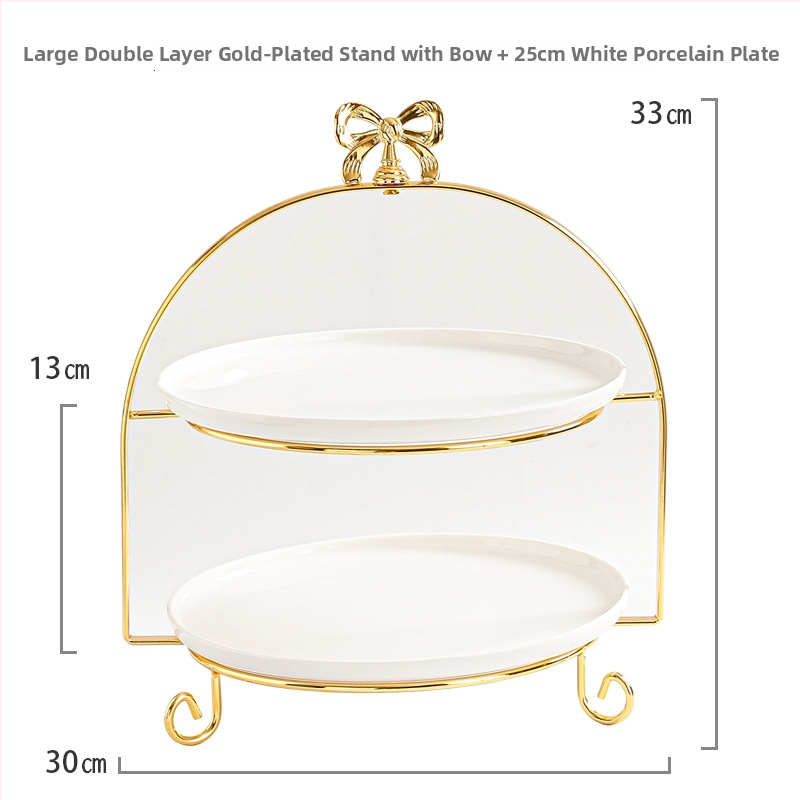 Daudzslāņu deserts statīvs augļiem un uzkodām, ziemeļniecisks stils, vienkāršs stils, produkta numurs FS75902933016564