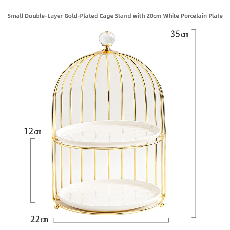 Daudzslāņu deserts statīvs augļiem un uzkodām, ziemeļniecisks stils, vienkāršs stils, produkta numurs FS75902933016564