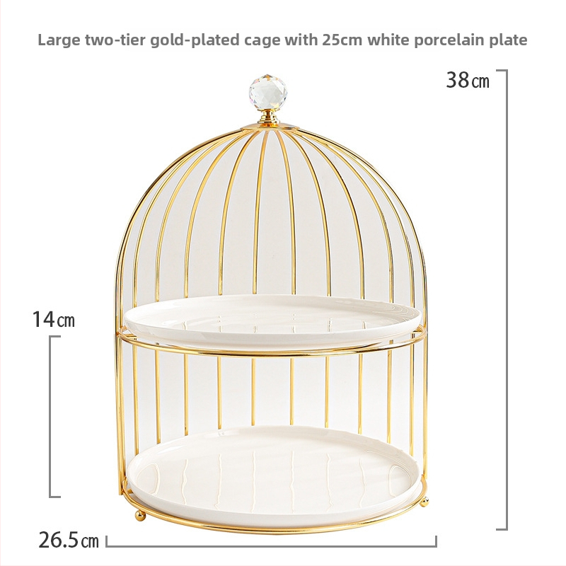 Daudzslāņu deserts statīvs augļiem un uzkodām, ziemeļniecisks stils, vienkāršs stils, produkta numurs FS75902933016564