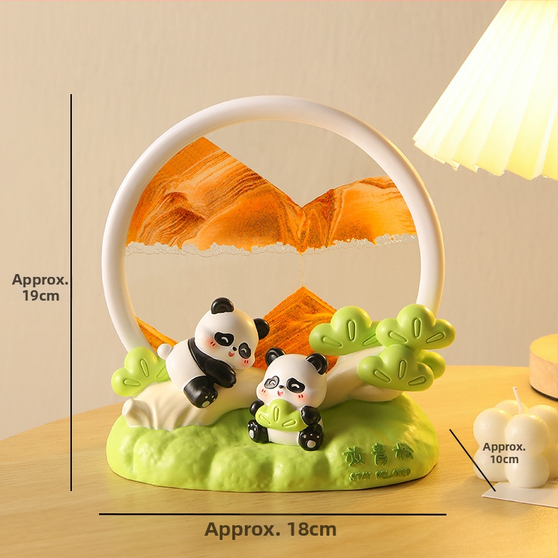 Smilšu pulksteņa dekoratīvs ornaments ar atslēgu glabāšanu — moderns minimālisma mājas dekors ieejai un viesistabai, ideāls dāvanu priekš iemitināšanās