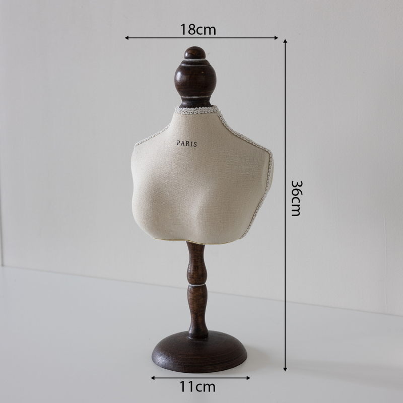 Vintažas rotaslietu izstādīšanas statīvs kaklarotām un auskarām, dažādi materiāli, izcelsme Guangzhou, 2025. gada pavasaris, senlaicīgs stils