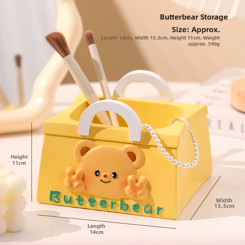 Lāča formas konfekšu un augļu trauks, sveķu amatniecība, zīmols Yiju, moderns minimālisma stils