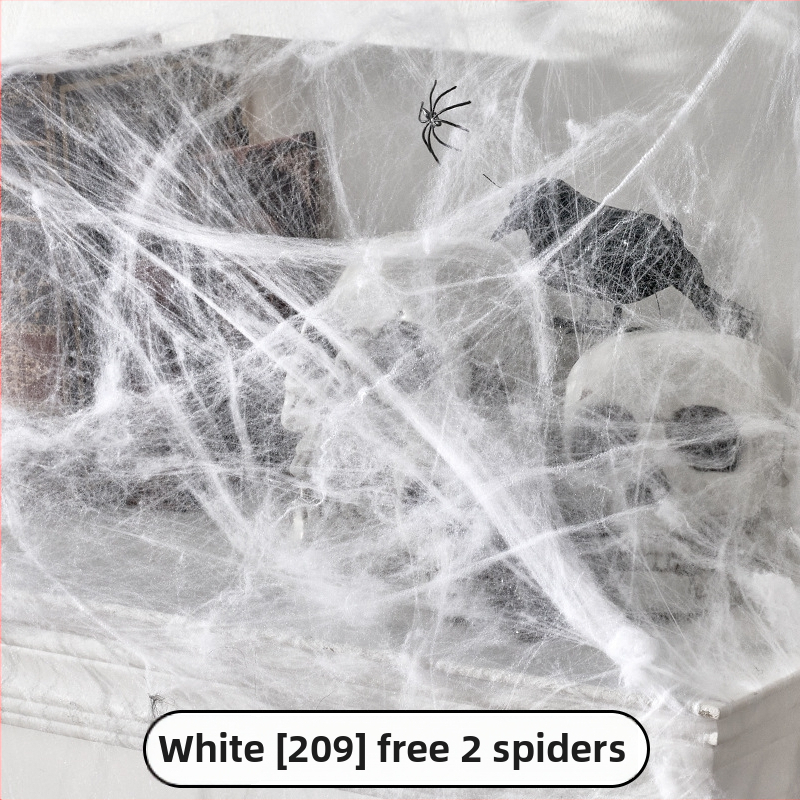 Helovyno voratinklis iš šilko rekvizitas – universalus vietos dekoracijai, medžiaga: šilkas gėlė