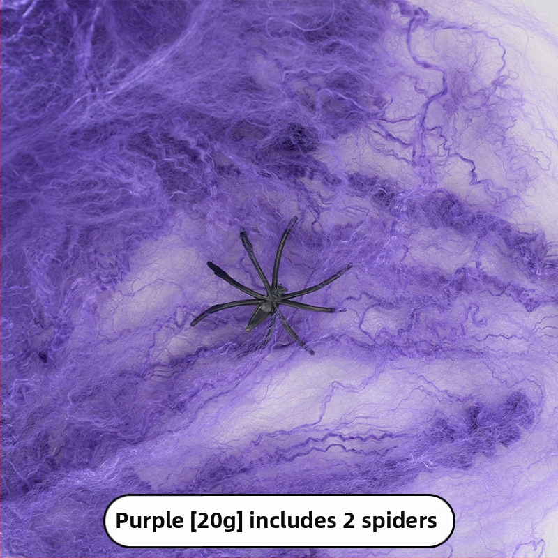 Helovyno voratinklis iš šilko rekvizitas – universalus vietos dekoracijai, medžiaga: šilkas gėlė