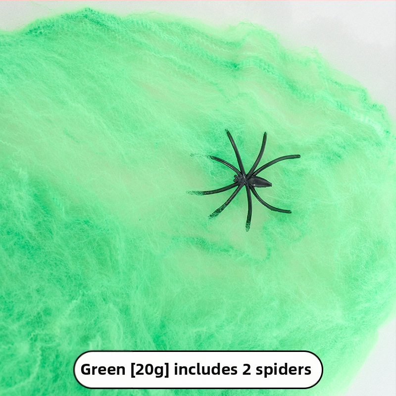 Helovyno voratinklis iš šilko rekvizitas – universalus vietos dekoracijai, medžiaga: šilkas gėlė