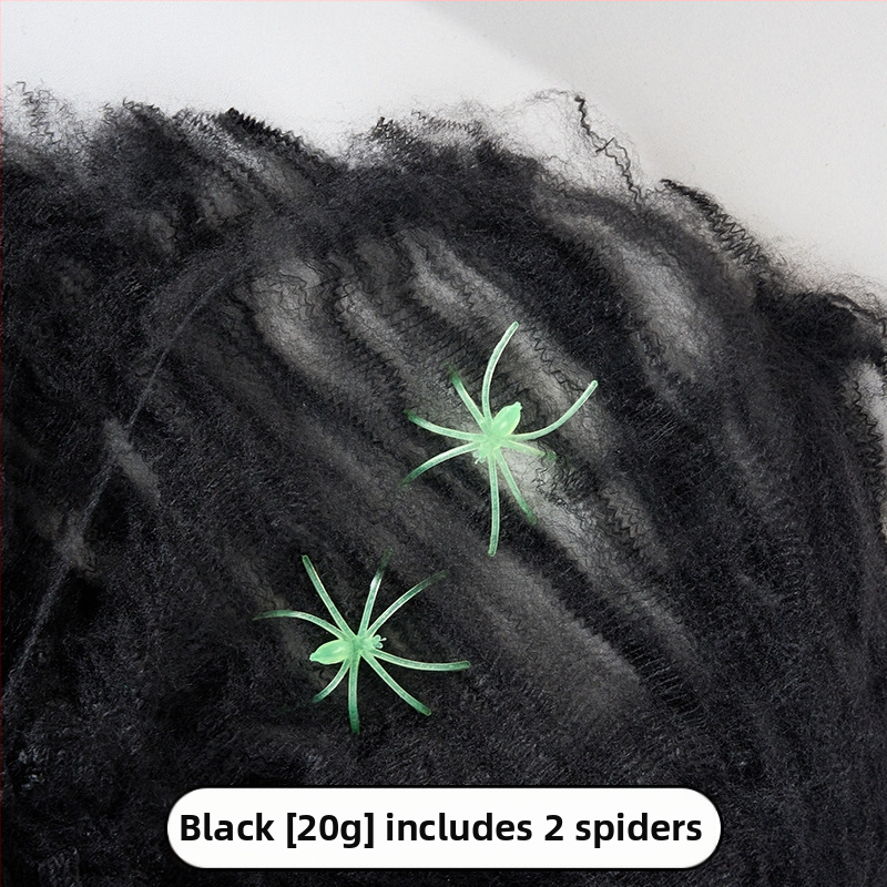 Helovyno voratinklis iš šilko rekvizitas – universalus vietos dekoracijai, medžiaga: šilkas gėlė