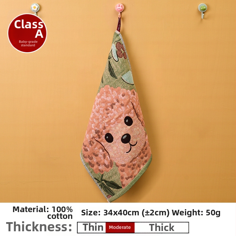 Kvadrātveida sejas dvielis - gāze, 50 g, Jacquard audums, Airsl