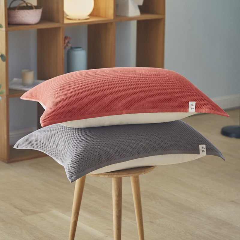 Navlaka za jastuk od 100% pamuka, višeslojna gaze, za sve sezone, za odrasle i studente, Mr. Gong