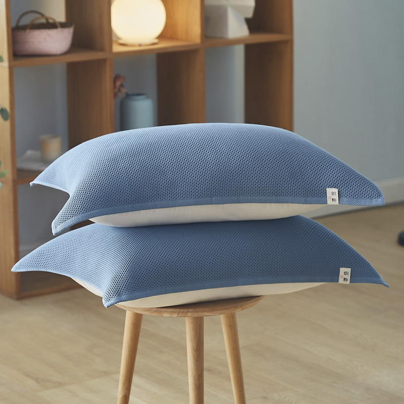 Navlaka za jastuk od 100% pamuka, višeslojna gaze, za sve sezone, za odrasle i studente, Mr. Gong