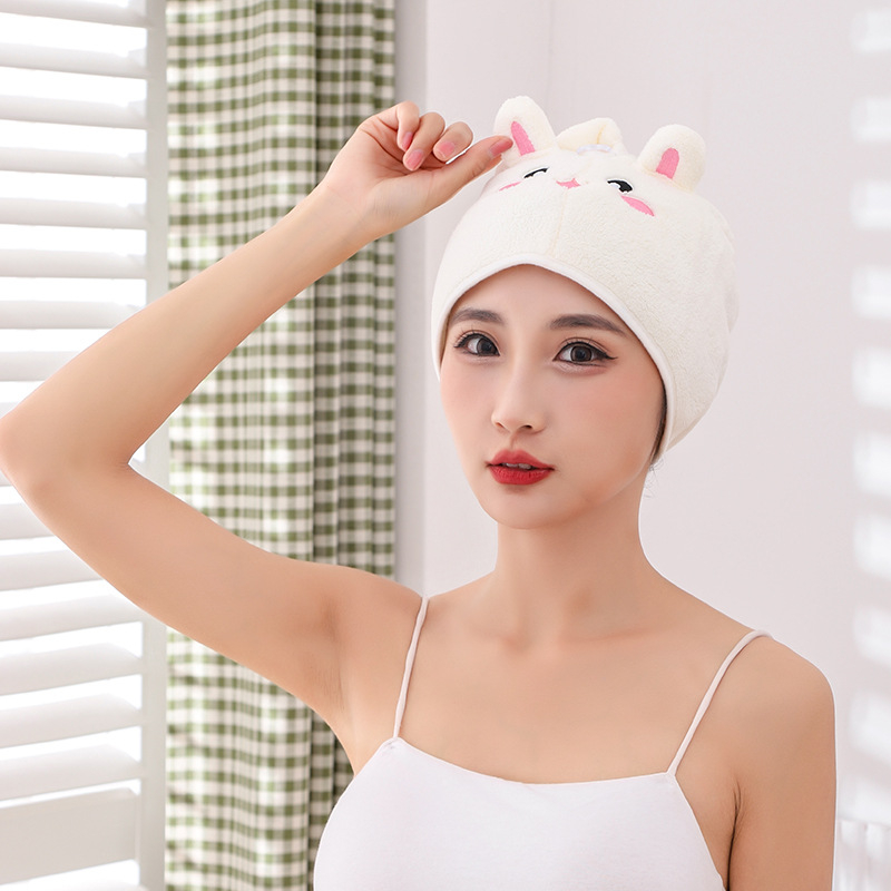 Ze Ze kapa za kosu od koralnog fleksa – upija, brzo suši; Materijal: koralni fleece; smjesa najlona i poliestera; 150D; težina 120–139 g