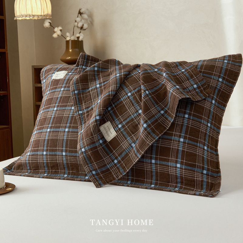 Set navlaka za jastuk (dva komada) – retro stil, 100% pamuk, prozračan, anti-klizno, mogućnost prilagodbe, marka Autumn Thoughts